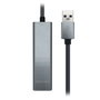 Aisens Conversor USB 3.0 a Ethernet Gigabit + Hub 3x USB 3.0 Gris